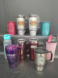 lot 511 image: Collection of Assorted Travel Mugs and Tumblers