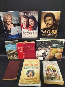 lot 537 image: Vintage Book Collection - Country Music Biographies, Literature, Childrens Books and More
