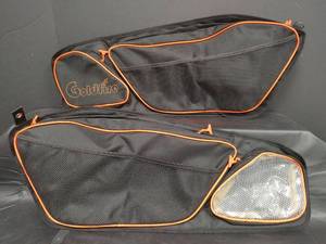 lot 539 image: NIP Goldfire Door Panel Bags for Polaris Side by Side