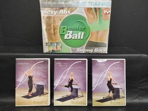 lot 552 image: Fitness DVD Collection and NIB Bender Ball