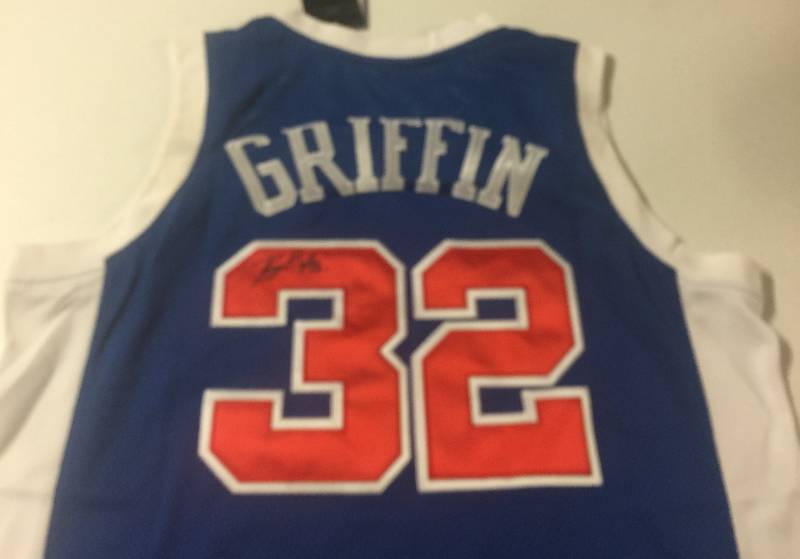 blake griffin signed jersey