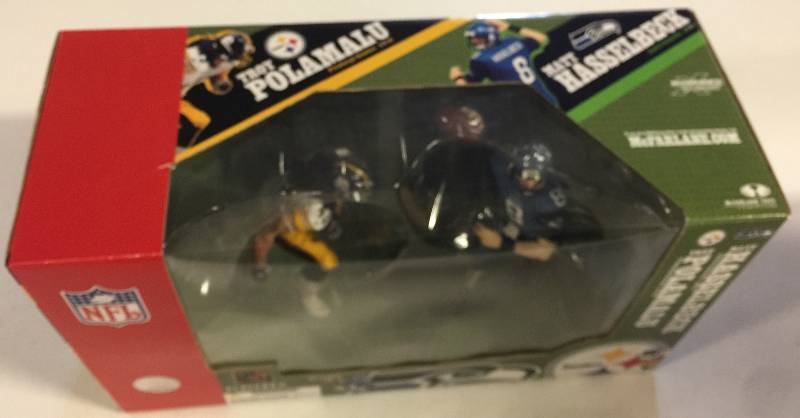 McFarlane Toys NFL 2 Pack New In Box Troy Polamalu Steelers Matt