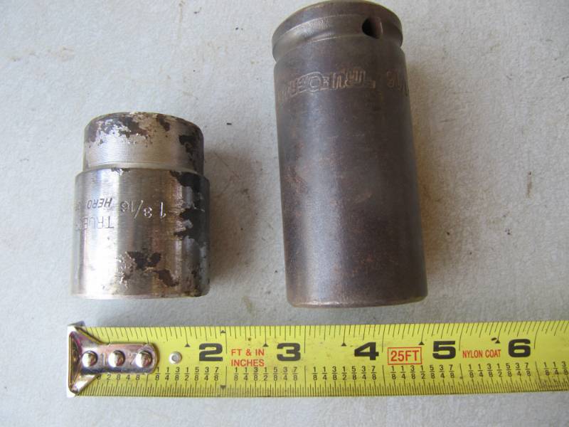 lot 147 image: LOT OF TC SOCKETS  34 DRIVE  1 116, 1 316 , (SHOP TOOLS)