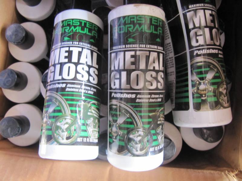lot 181 image: 52 BOTTLES OF MASTER FORMULA  METAL GLOSS