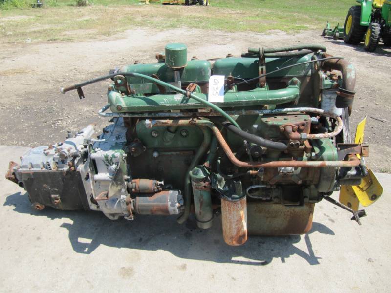 lot 135 image: VOLVO DIESEL ENGINE- WITH 5 SPD TRANS WAS IN RUNNING CONDITION WHEN REMOVED