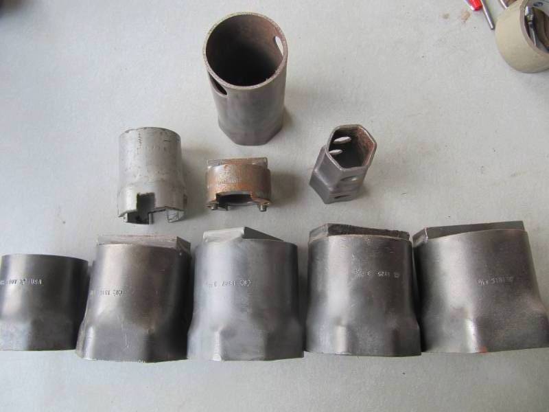 lot 195 image: LOT OF OTC SOCKETS (USED FOR REMOVING AND INSTALLING WHEEL BEARINGS ON TRUCK & TRAILERS
