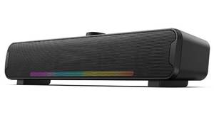 lot 5020 image: NOOTRY Computer Speakers, Bluetooth RGB Laptop SoundBar, 16W Dual HiFi Stereo with 6 LED Color Mode Soundbar, USB Powered Computer Speakers for Monitor, Phone, PC, Laptop