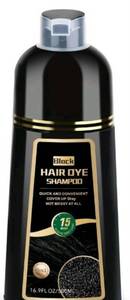 lot 5021 image: Black Hair Dye Shampoo, 3 in 1 Color Shampoo Hair Dye, Grey Coverage Shampoo for Women Men 500ml
