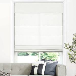 lot 68203 image: LazBlinds Cordless Roman Shades for Windows, Light Filtering Thermal Insulated Window Blinds, Lightweight Fabric Blinds for Indoor Windows, 24 W x 72 H, Ivory