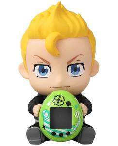 lot 6276 image: Tokyo Revengers Takemichi Hugmy Vinyl Figure with Tamagotchi Nano Digital Pet