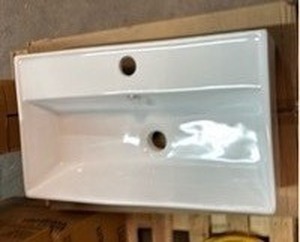 lot 1 image: Shaco Ceramic Vessel Bathroom Vanity Sink JLJ252