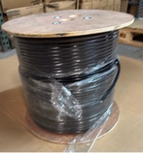 lot 3 image: Industrial Black Network Cable Spool