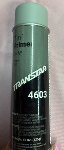lot 10 image: Transtar 2-in-1 Gray Primer Spray 4603