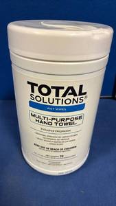 lot 1101 image: Total Solutions Industrial Multi-Purpose Hand Towel Wet Wipes