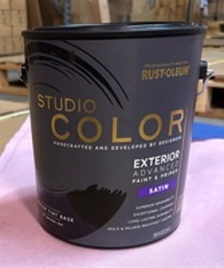 lot 15 image: Rust-Oleum Studio Color Exterior Paint & Primer