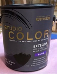 lot 18 image: Rust-Oleum Studio Color Exterior Paint and Primer