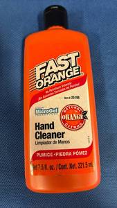 lot 1005 image: Fast Orange Hand Cleaner with Pumice - 7.5 fl oz