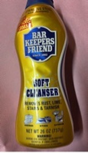 lot 1009 image: Bar Keepers Friend Soft Cleanser - 26oz Bottle