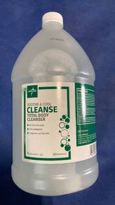 lot 1033 image: Medline Soothe & Cool Total Body Cleanser - 1 Gallon
