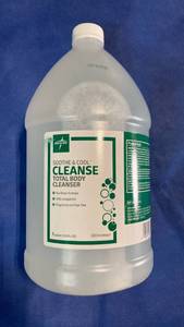 lot 1035 image: Medline Soothe & Cool Total Body Cleanser - 1 Gallon