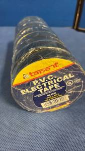 lot 1062 image: PVC Electrical Tape Roll - Black
