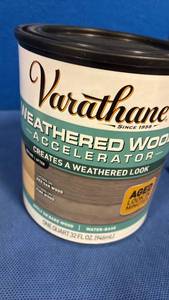 lot 1077 image: Varathane Weathered Wood Accelerator