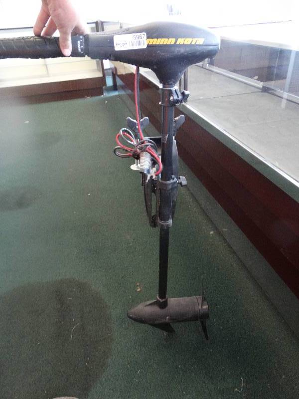 lot 5967 image: Minn kota 5 speed trolling motor
