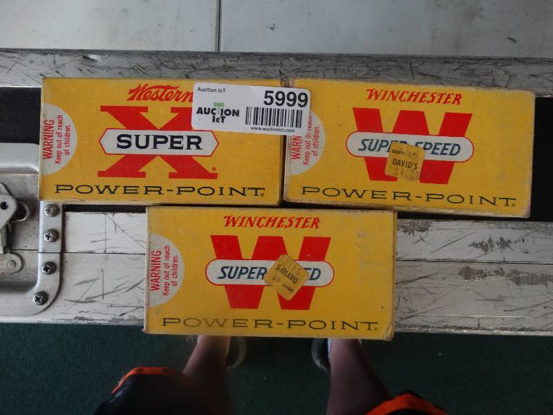 lot 5999 image: 3 boxes of 30-30 bullets