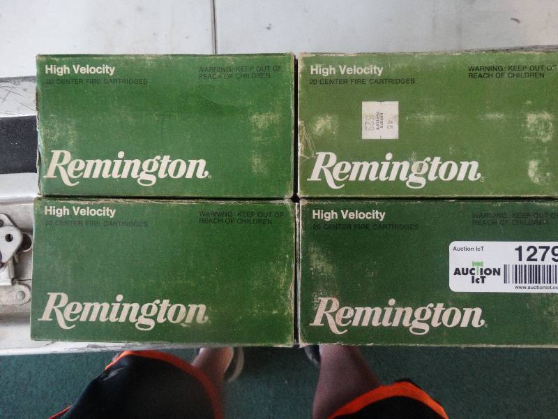 lot 12795 image: 4 boxes of 30-30 bullets