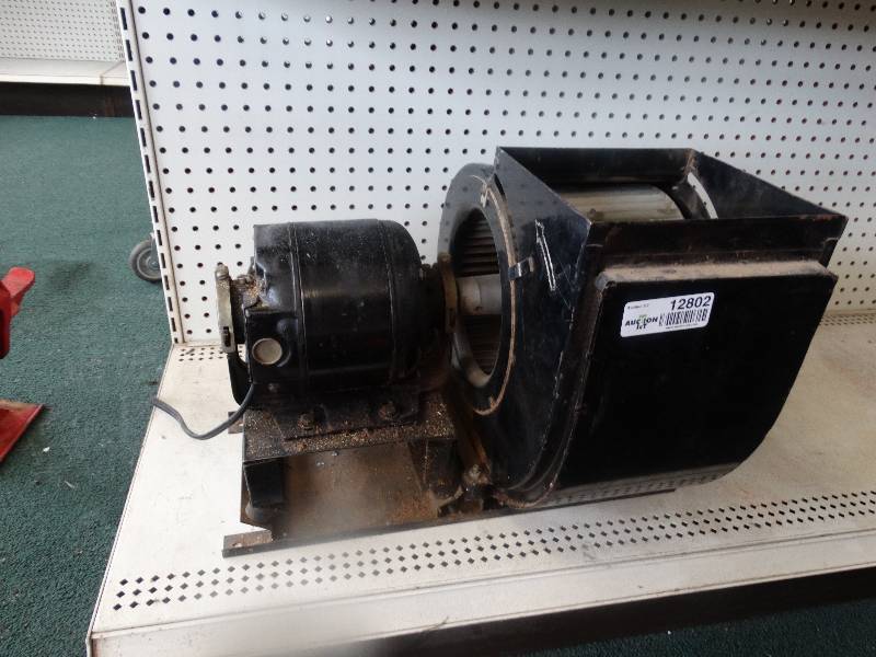 lot 12802 image: General Electric ac motor w thermal protection