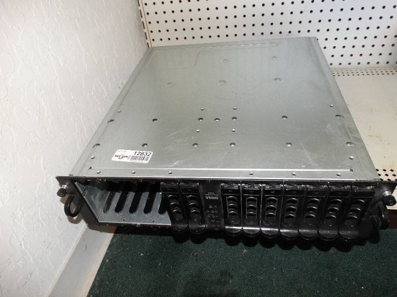lot 12832 image: Dell Power Vault model 2205 no drives