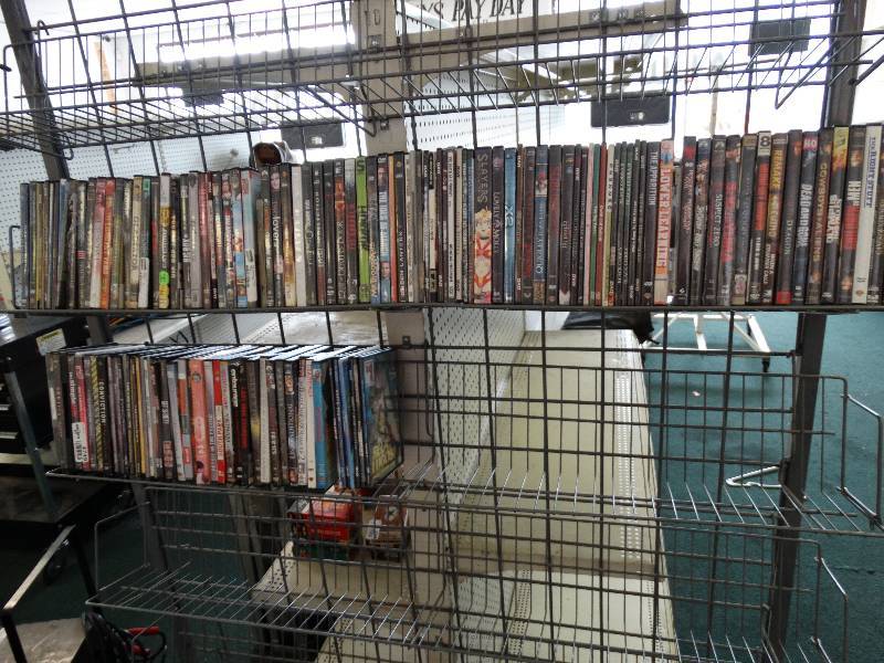 lot 12837 image: Large lot of DVDS