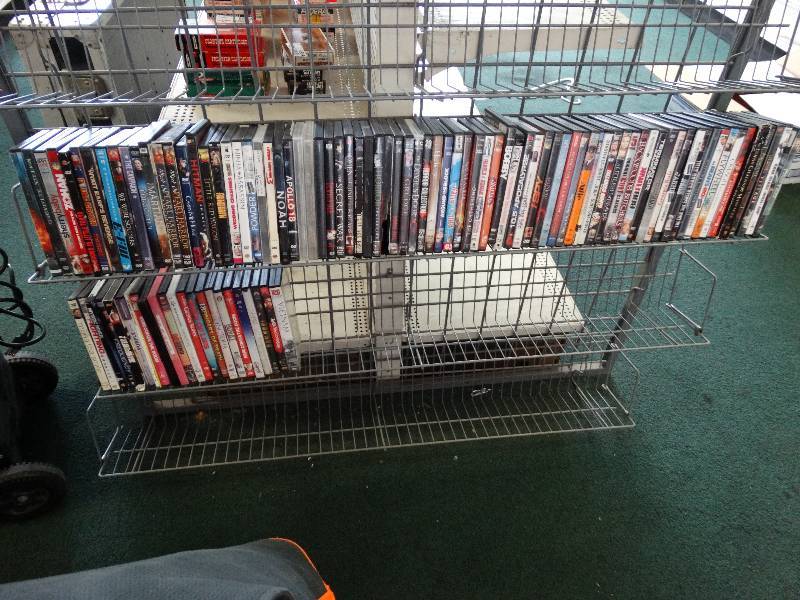 lot 12838 image: Large lot of DVDS
