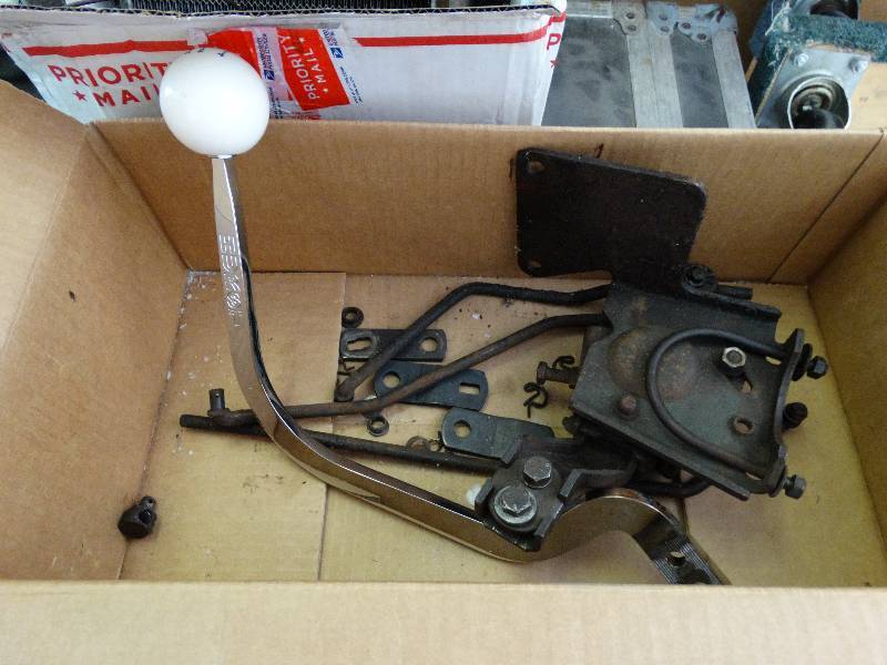 lot 12870 image: Hurst 4 speed shifter for a saganaw transmission