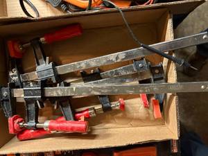lot 1349 image: 4 BAR  CLAMPS..............R3