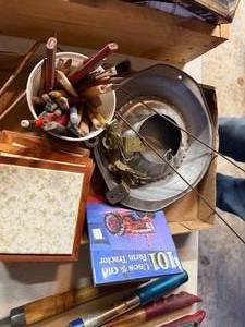 lot 1297 image: COASTER, WITCHING STICKS, PENCILS------R2
