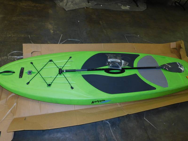 lot 2261 image: Lifetime 10 Hardshell Horizon Stand Up Paddle Board