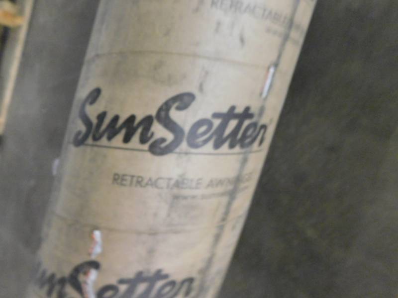 lot 2264 image: Sunsetters Retractable Awning Sizes Pictured