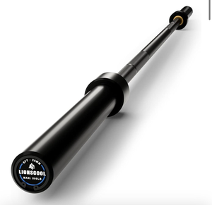 lot 7705 image: Lionscool Olympic Barbell Bar 28MM 87in - Retail $149