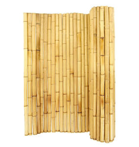lot 7742 image: Backyard Bamboo Fence Roll 72x96 - Retail $0