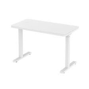 lot 7790 image: 47x24 Standing Desk with Power.  (There are usb outlets on it, but the buttons on top show an error code when plugged in) - Retail $0