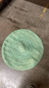 lot 4988 image: Braided Hand Woven Area Rug - Safavieh. - Retail $50