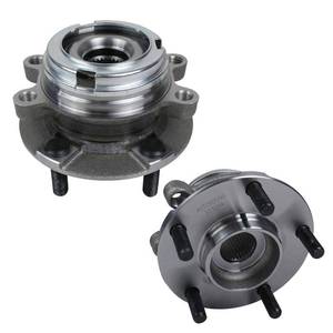 lot 19191 image: Autoround 513294 2-Pack Front Wheel Bearing and Hub Assembly Compatible with Nissan Altima 2007 2008 2009 2010 2011 2012 2.5L 5Lugs wABS - Retail $75