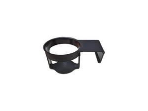 lot 20017 image: Lawn Chair USA - Chair Cup Holder and Lawn Chair Accessories. Easy Attach Black Cup Holder for Camping, Beach and Outdoors. Fits Large Cups, Cans, Bottles, and More - Only Fits Lawn Chair USA Chairs&nbsp