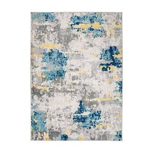 lot 20452 image: Transitional Distressed Modern Cream 3 3 x5  Area Rug - Retail $139