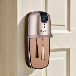 lot 17645 image: Doorbell Camera Wireless with Solar Powered Battery, Video Doorbell with Chime,AI Motion Detection Video Doorbells with 2.4& 5Ghz WIFI, HDR Ultra-Clear,3280ft 2-Way Talk,Cloud Storage,Custom Ringtones - Retail $64