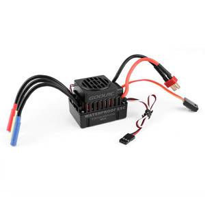 lot 18007 image: GoolRC Brushless Motor ESC Waterproof 45A Brushless ESC Electric Speed Controller with 5.5V3A BEC for 110 RC Car - Retail $30