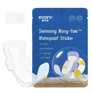lot 18015 image: KMXNVB Waterproof Swimming Pads for Women, Skin Friendly Private Area Protection, Waterproof Private Patches, Dirt Prevention for Swimming, Daily Activities, Bathing, Spa & Water Sports (1) - Retail $9