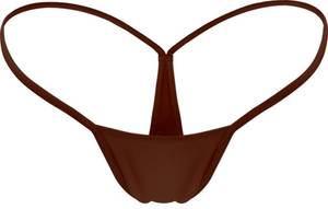 lot 18033 image: HEROPIE G-string Thongs for Women Seamless Thong Low Rise Micro Back Bikini Bottom No Show Panties Underwear - Retail $7