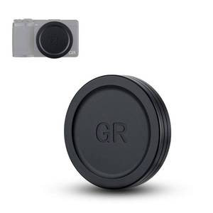 lot 18041 image: JJC Aluminum Lens Cap Cover Protector for Ricoh GR IIIx GR IIIx HDF GR3x HDF GR III GR III HDF GR3 HDF GR II GR2 with Soft EVA Interior -Black - Retail $14